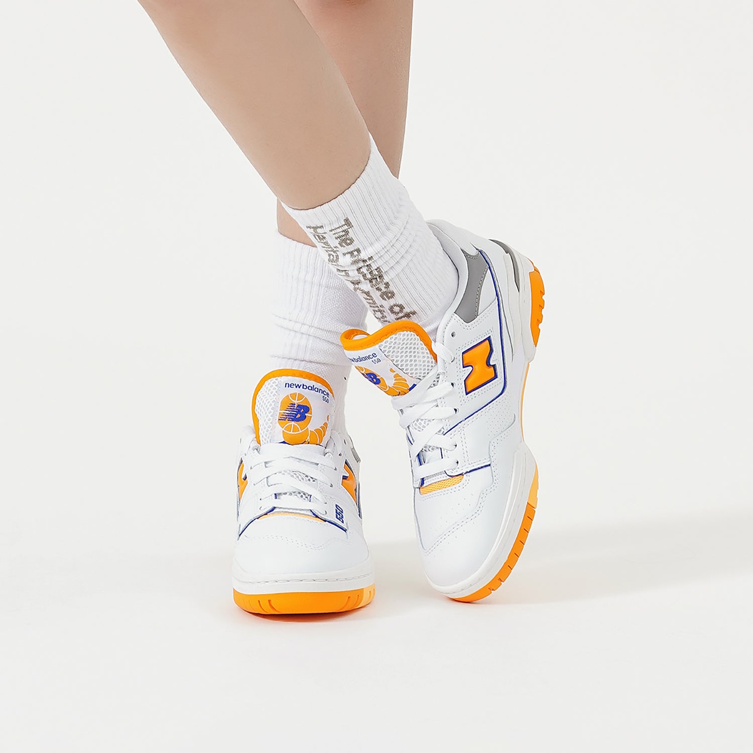 New Balance 550 'Lakers Pack - Vibrant Orange' BB550WTO