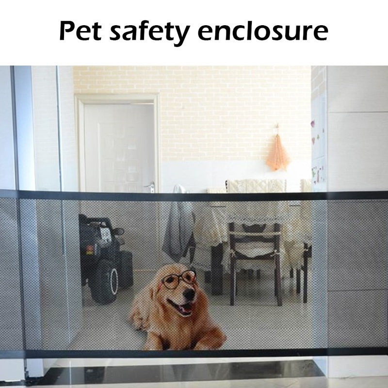 Portable Folding Safety Guard Mesh Fence Net for Puppy Cat Pet Dog Safety Enclosure