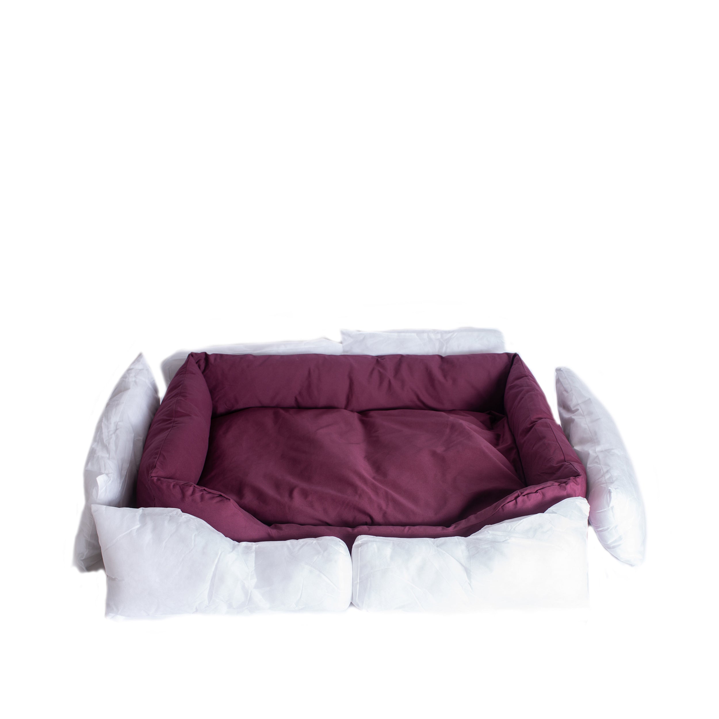 Armarkat Pet Bed 41-Inch by 30-Inch D01FJH-Large， Burgundy