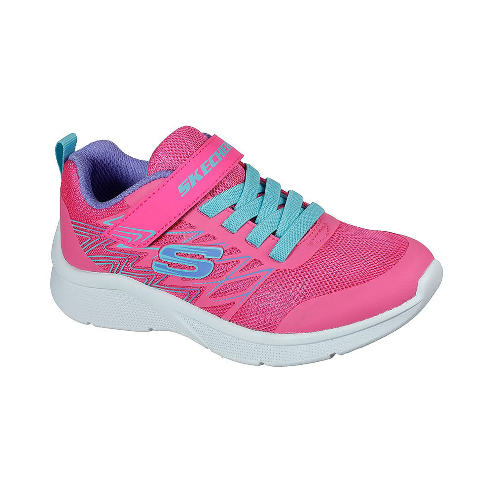 Skechers Girls Microspec Shoes - 302468L-HTPK