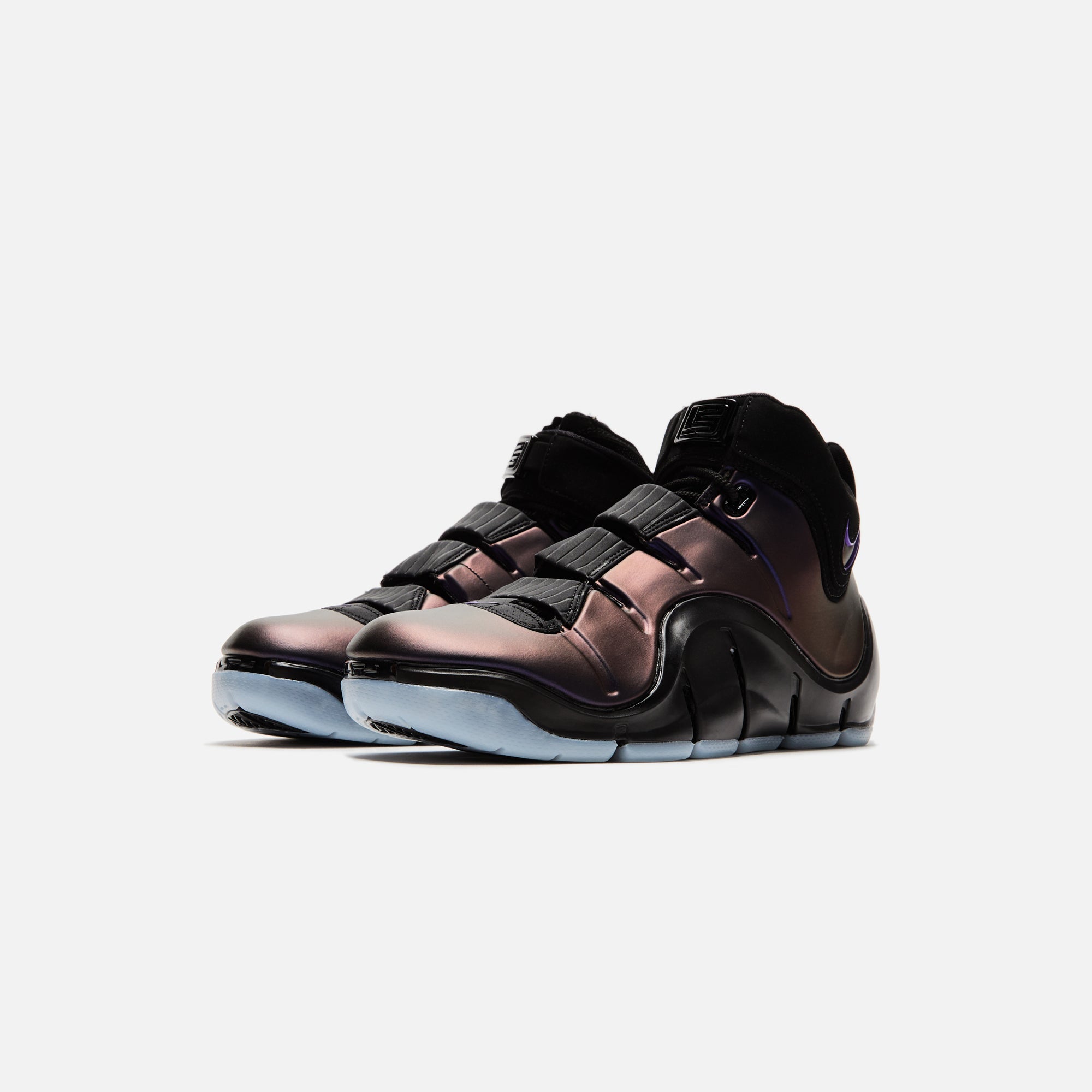 Nike Zoom LeBron IV - Black / Varsity Purple / Blue Tint