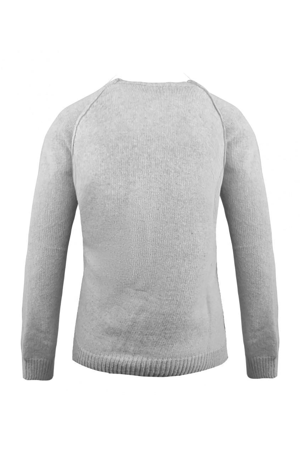 White Men's Casual Button Up Knitted Pullover Sweater