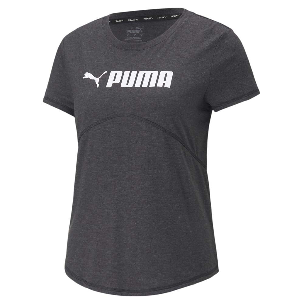 Fit Heather Crew Neck Short Sleeve Athletic T-Shirt