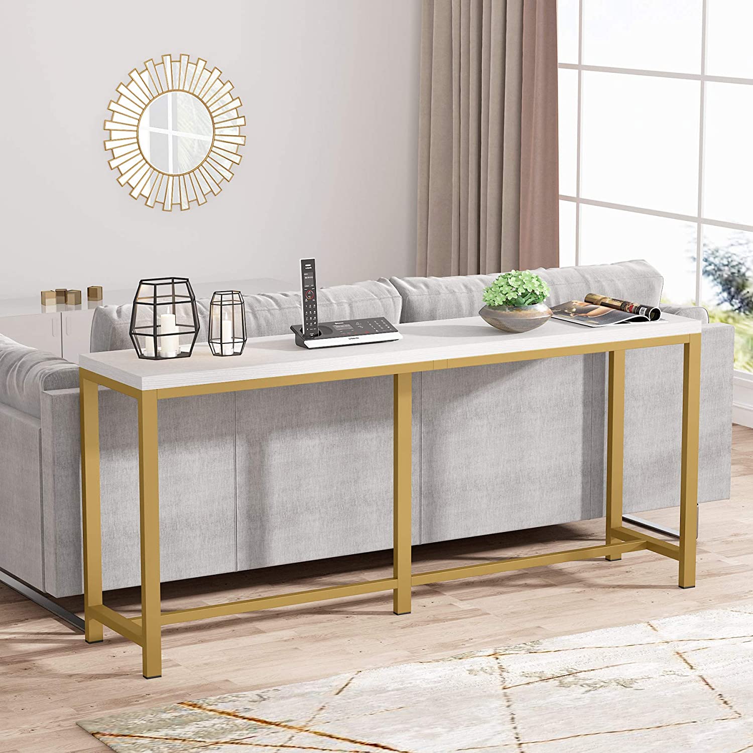 Narrow Console Table, 70.9