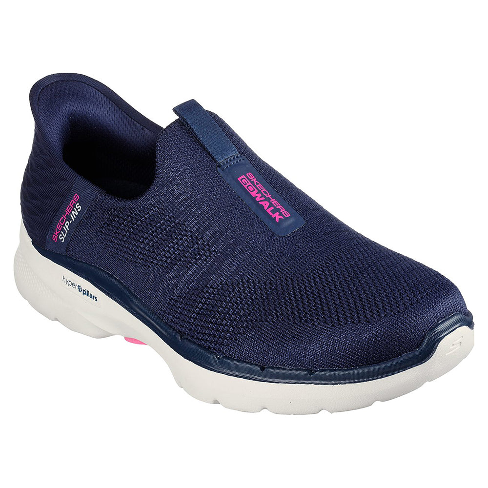 Skechers Women Slip-Ins GOwalk 6 Shoes - 124569-NVY