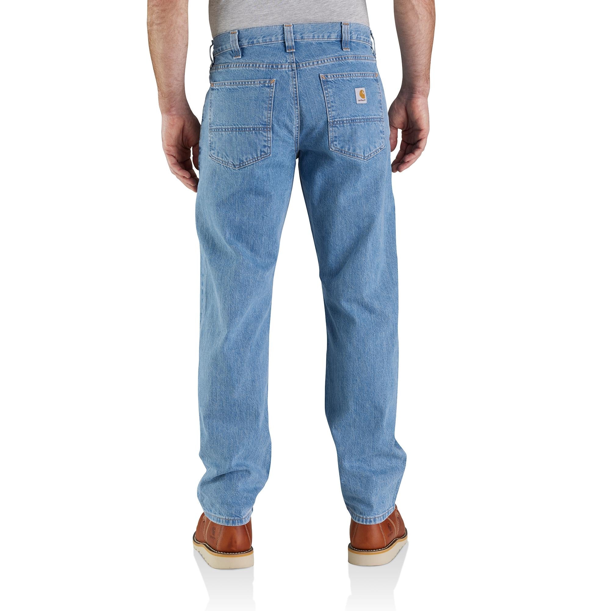 Carhartt Men's Relaxed Fit Straight Leg 5-Pocket Jean