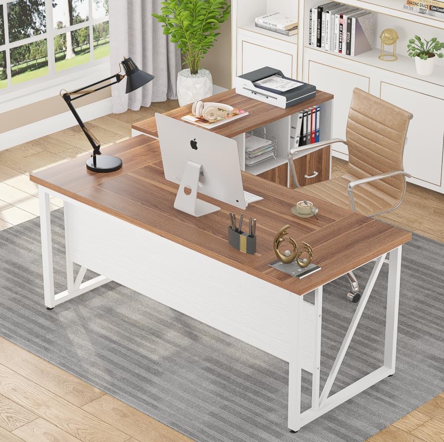 L-Shaped Computer Desk, 55