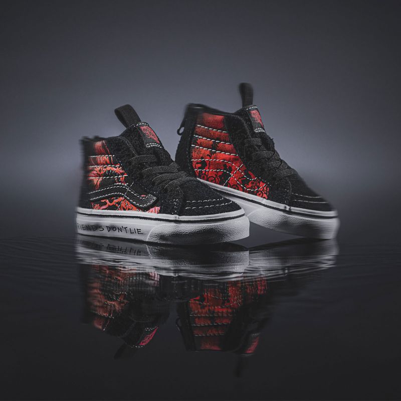 Vans X Stranger Things Toddler Sk8-Hi Zip