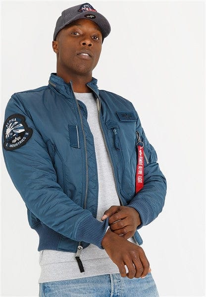 ALPHA ENGINE JACKET BLUE