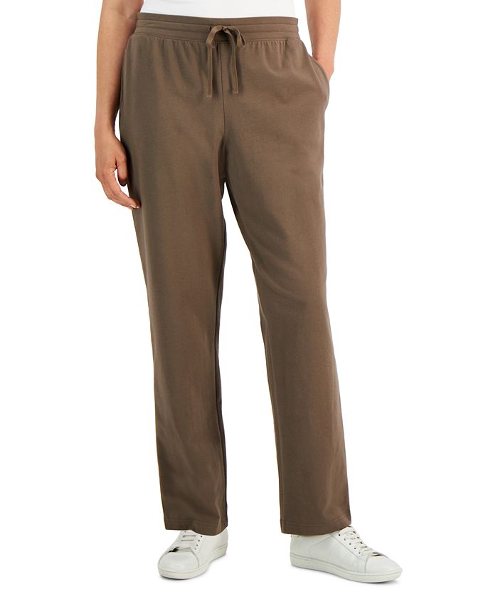 Petite Drawstring Active Pants， Created for Macy's