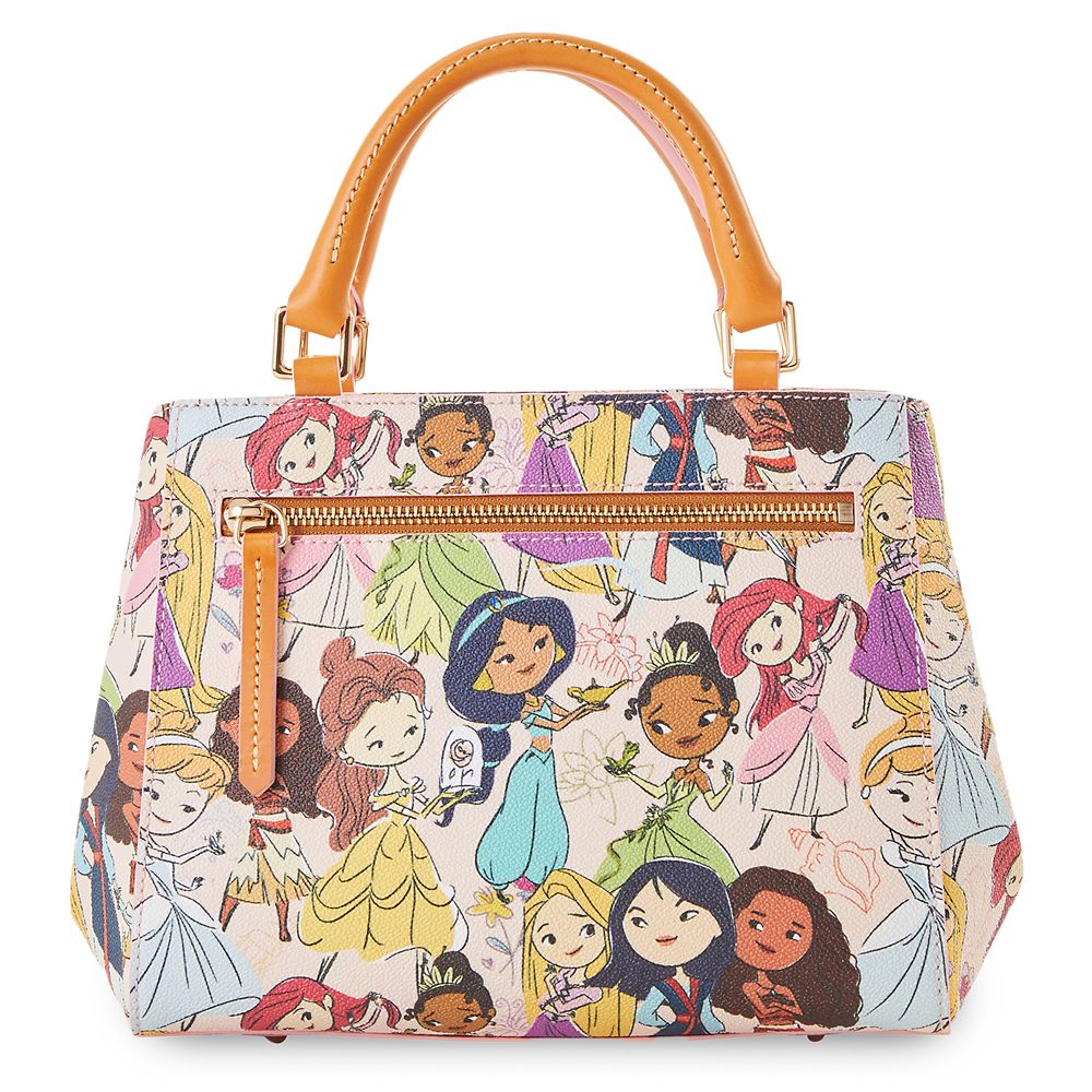 Disney Dooney and Bourke Bag - Disney Princesses - Small Zip Satchel Bag