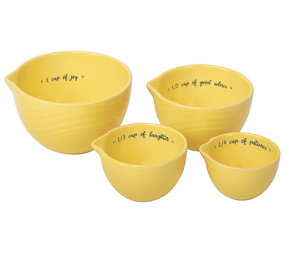 Temp-tations Woodland Set of Four Happiness Mea suring Cups