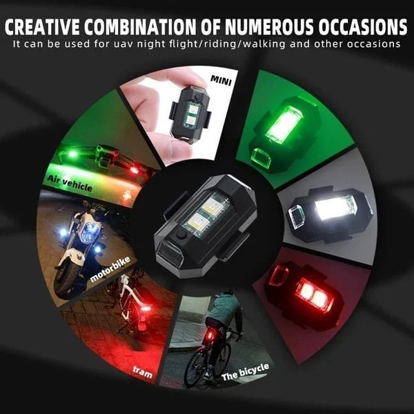 🔥  Promotion 47% OFF -🔥LED Anti-collision Lights