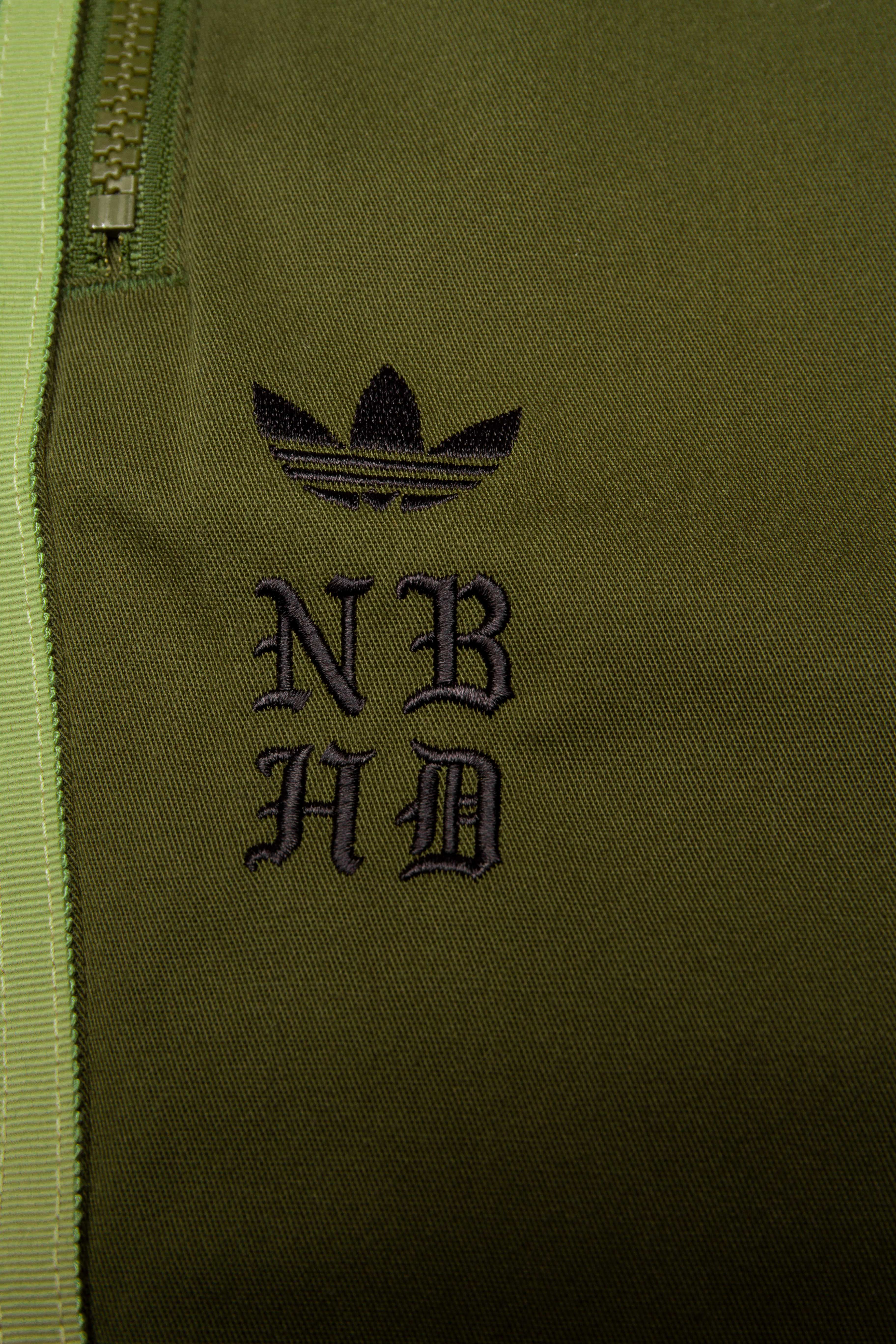 adidas X Neighborhood Collection Mens Track Pants - Olive Green/White