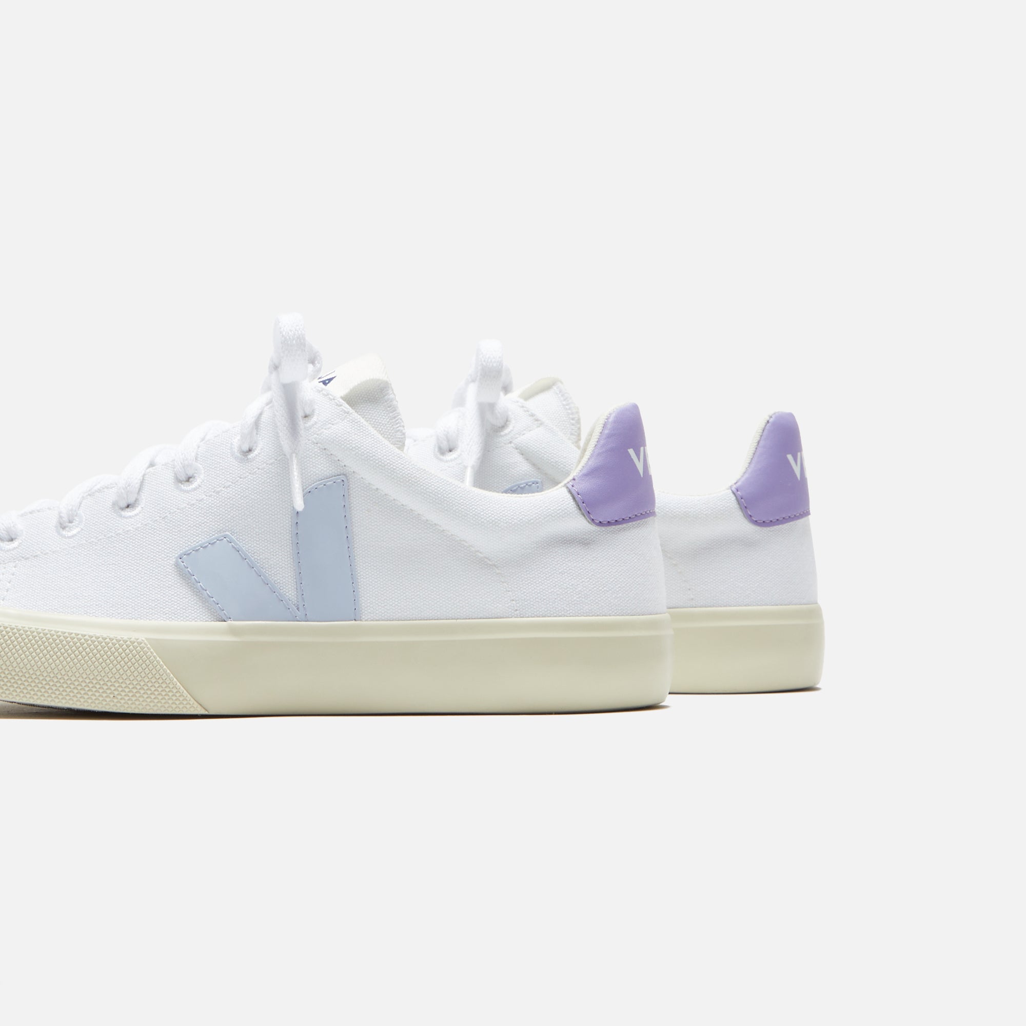 Veja WMNS Campo Canvas - White / Swan / Lavender