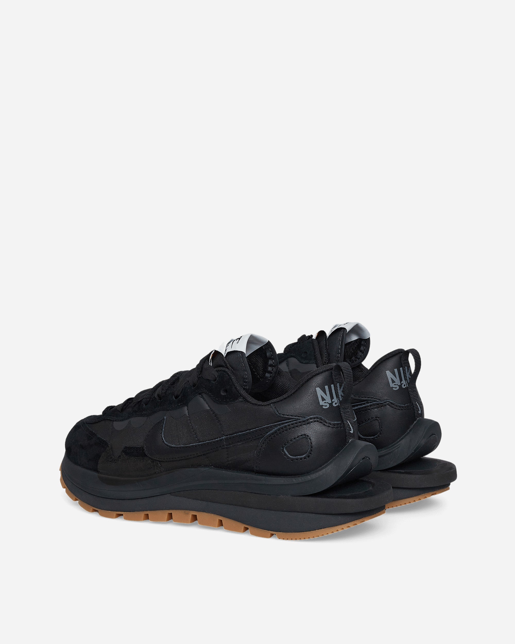 sacai Vaporwaffle Sneakers Black