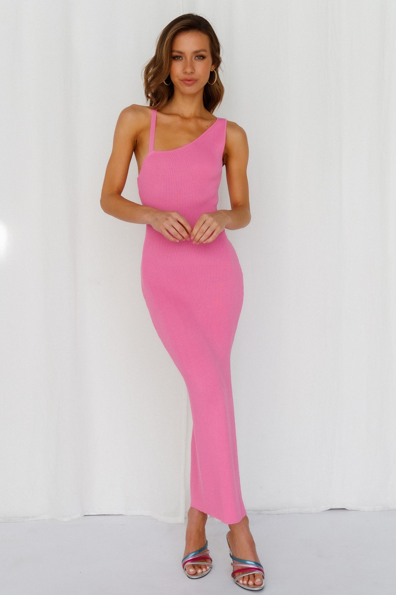 Airy Dreams Maxi Dress Pink