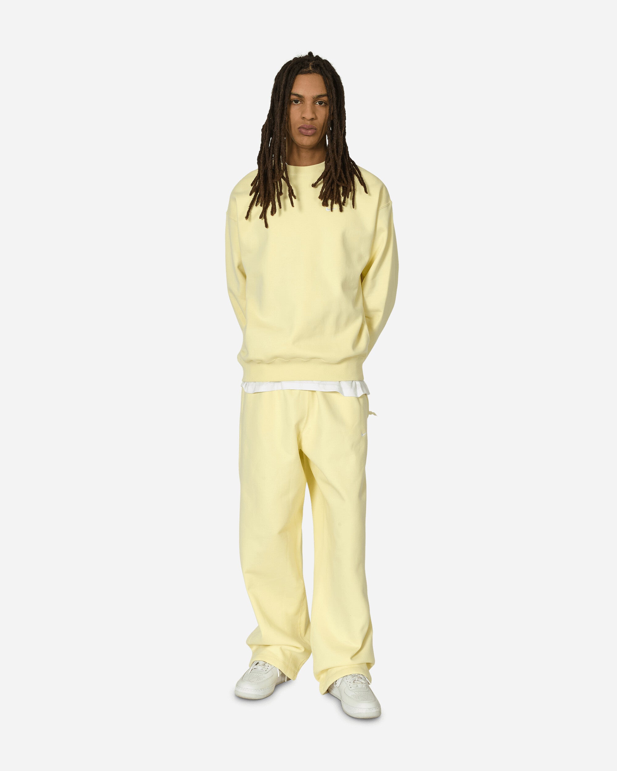 Solo Swoosh Fleece Sweatpants Alabaster