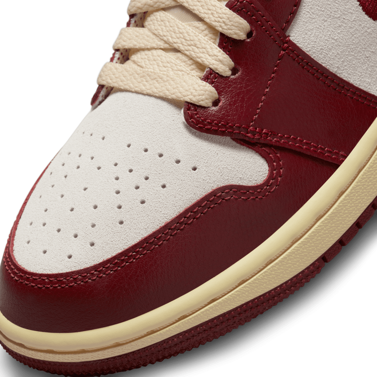 Wmns Air Jordan 1 Mid SE 'Tiki Leaf Red'