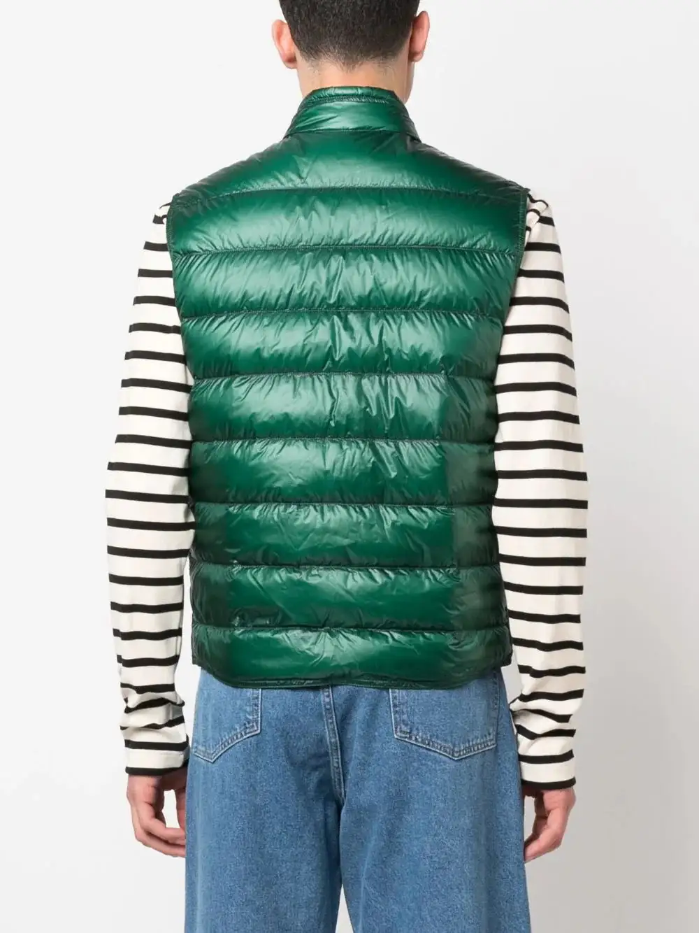 MONCLER Gui Down Padded Gilet Bright Green