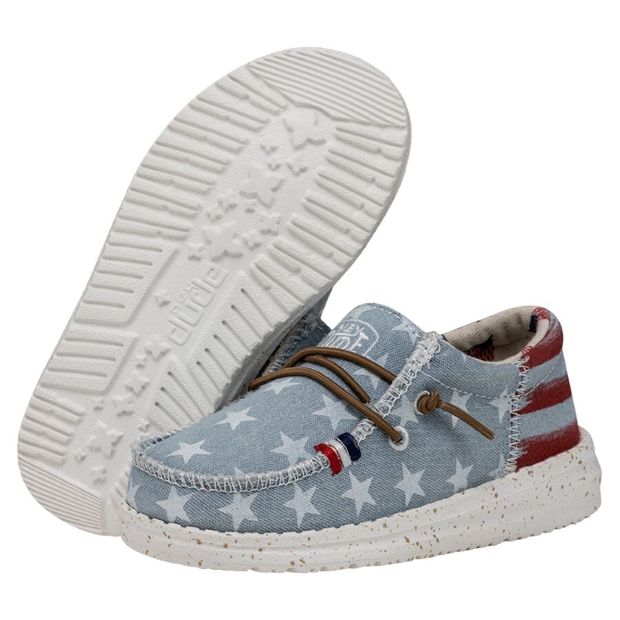 Wally Toddler Americana - Denim Star