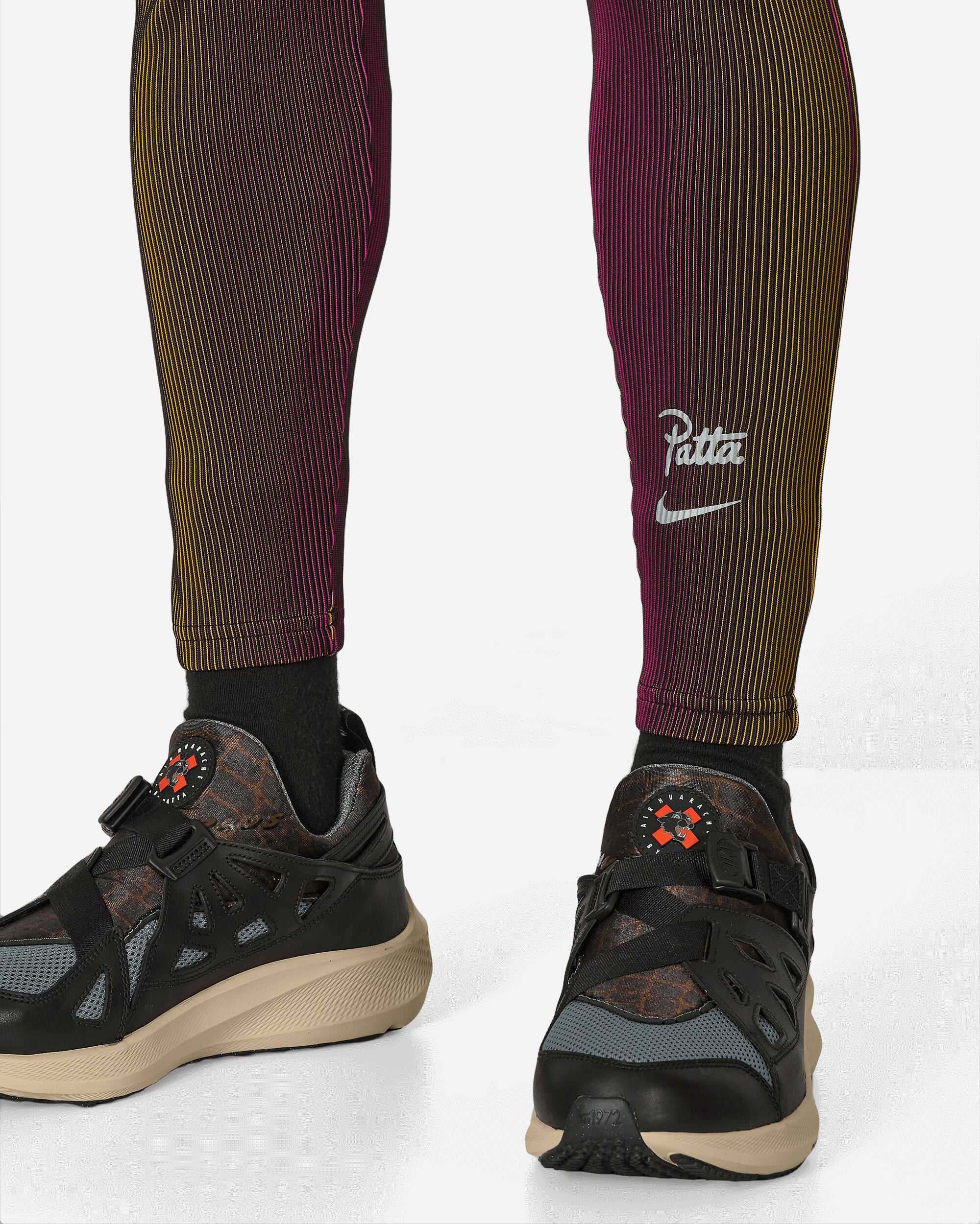 Patta Running Team Leggings Fireberry / Sundial