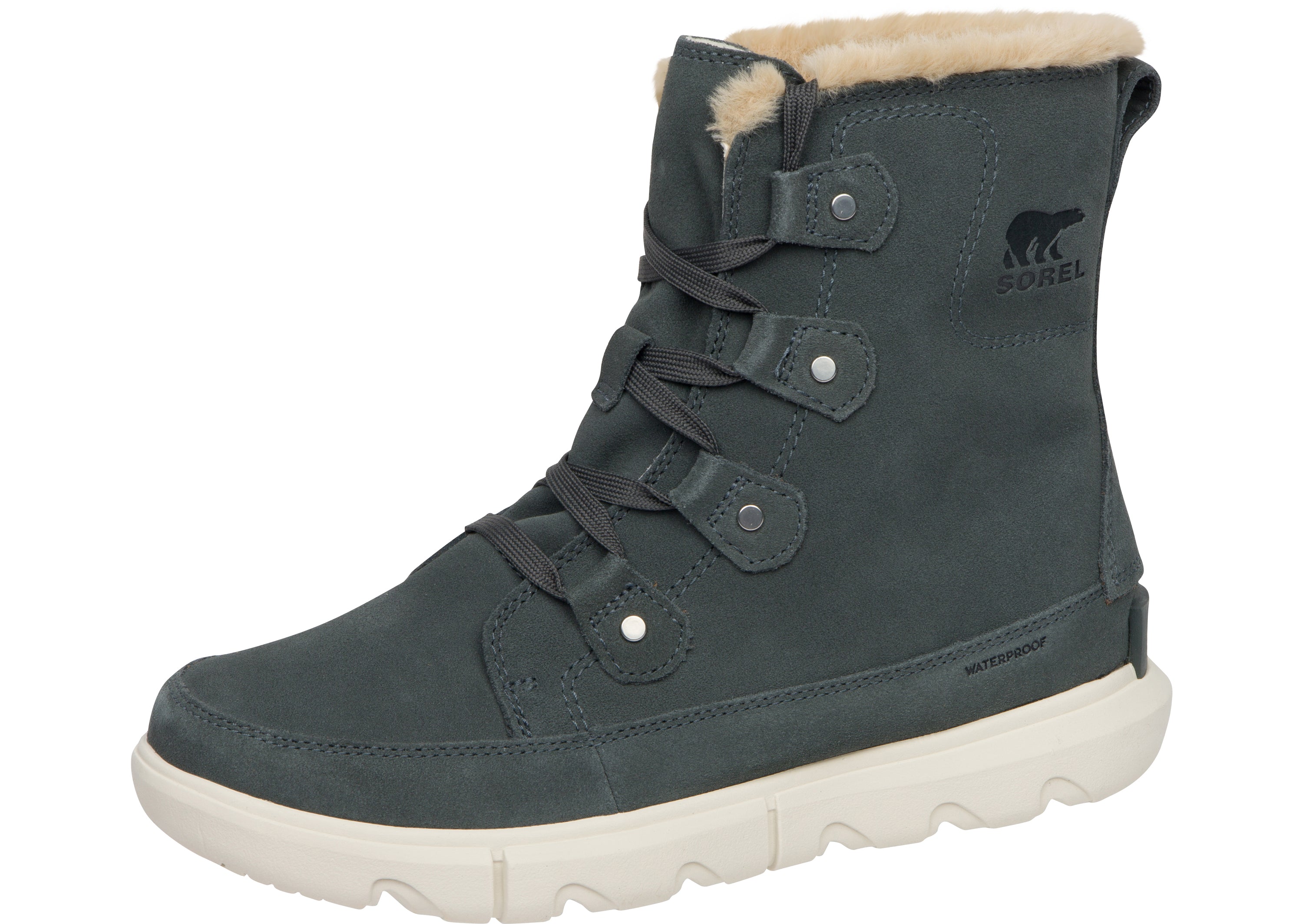 Sorel Womens Explorer Next Joan WP Grill Fawn