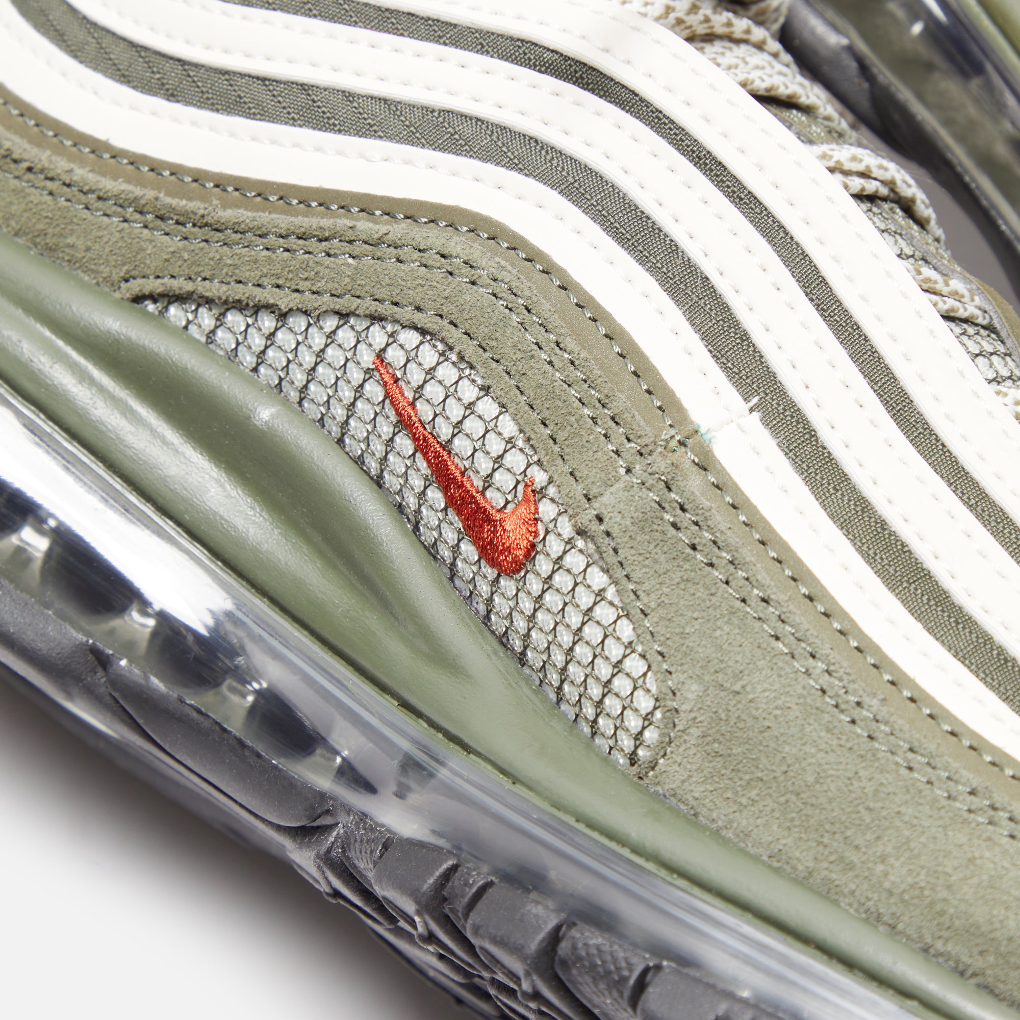 Nike Air Max 97 - Phantom / Rugged Orange / Cargo Khaki / Black