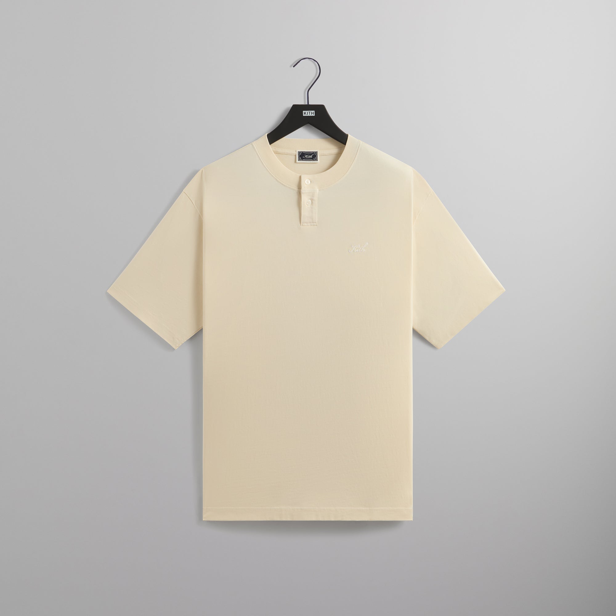 Kith Tristan Henley Tee - Sandrift