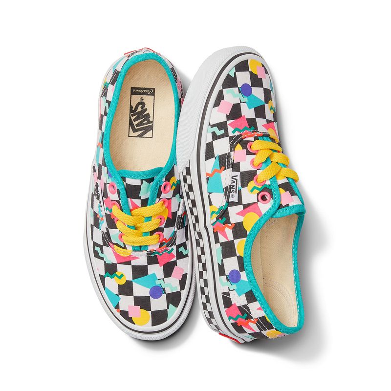 Customs Kids Geometric Checkerboard Authentic