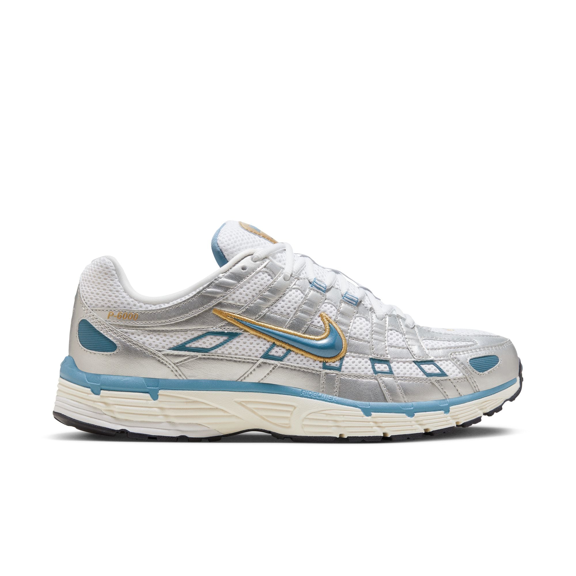 Nike P-6000 White Aegean Storm Metallic Silver HJ7246-100