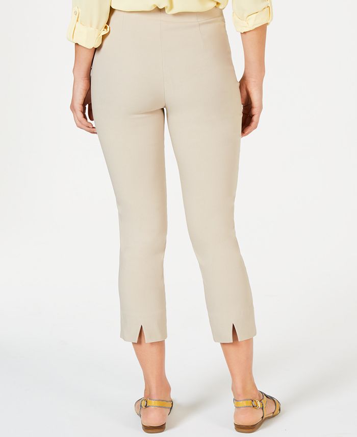 Petite Pull-On Capri Pants， Created for Macy's