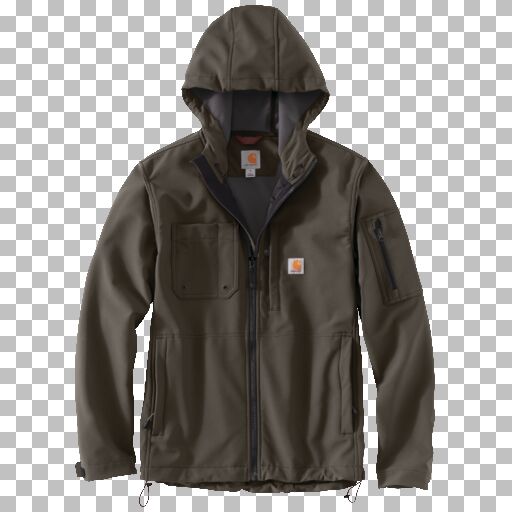 Carhartt Men's Hooded Rough Cut Jacket