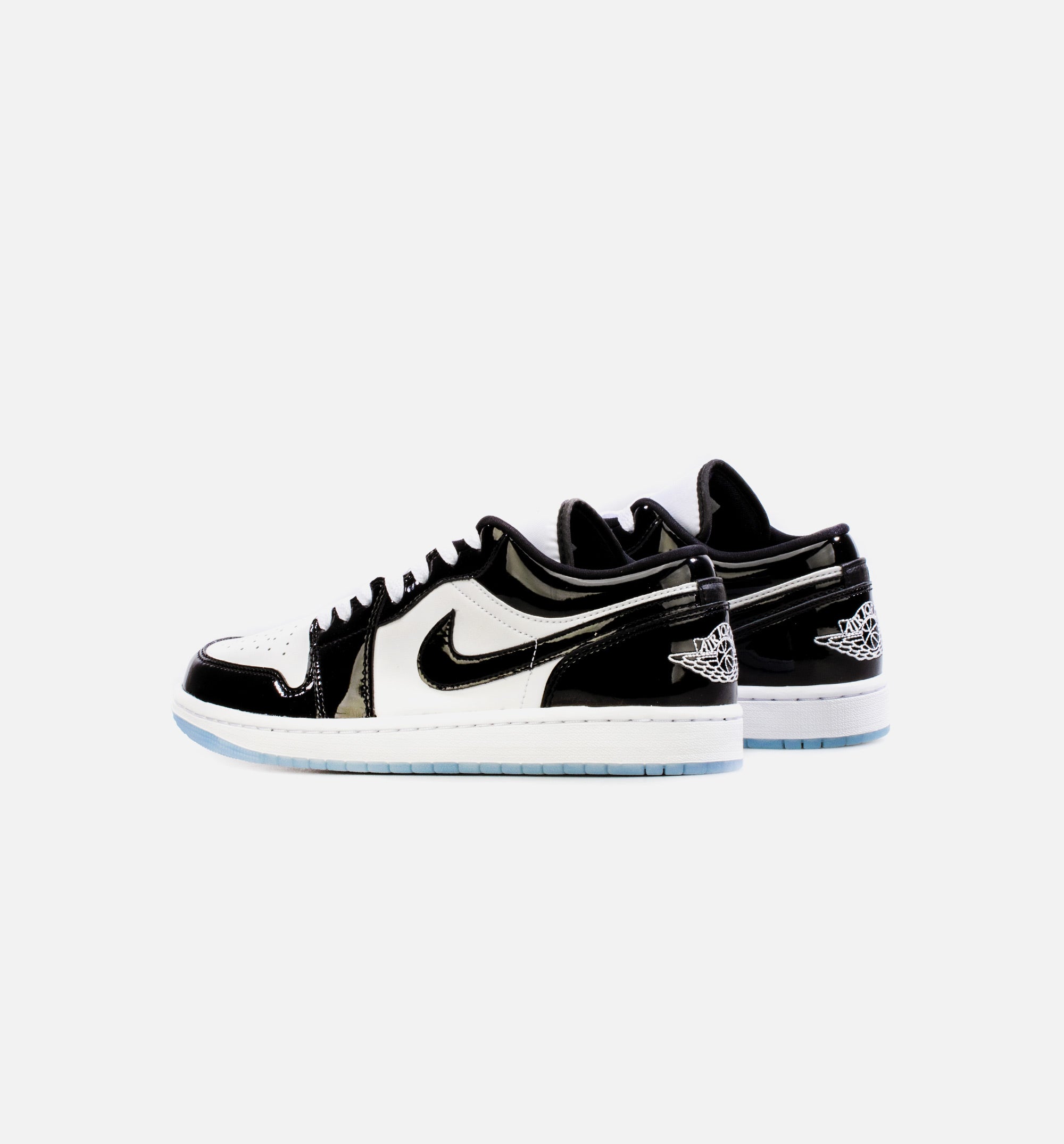 Air Jordan 1 Low Concord Mens Lifestyle Shoe - White/Black Limit One Per Customer