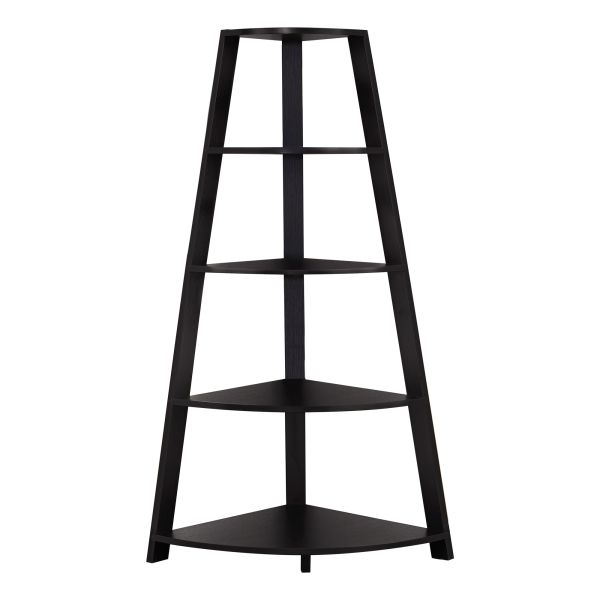 Bookshelf， Bookcase， Etagere， Corner， 4 Tier， 60