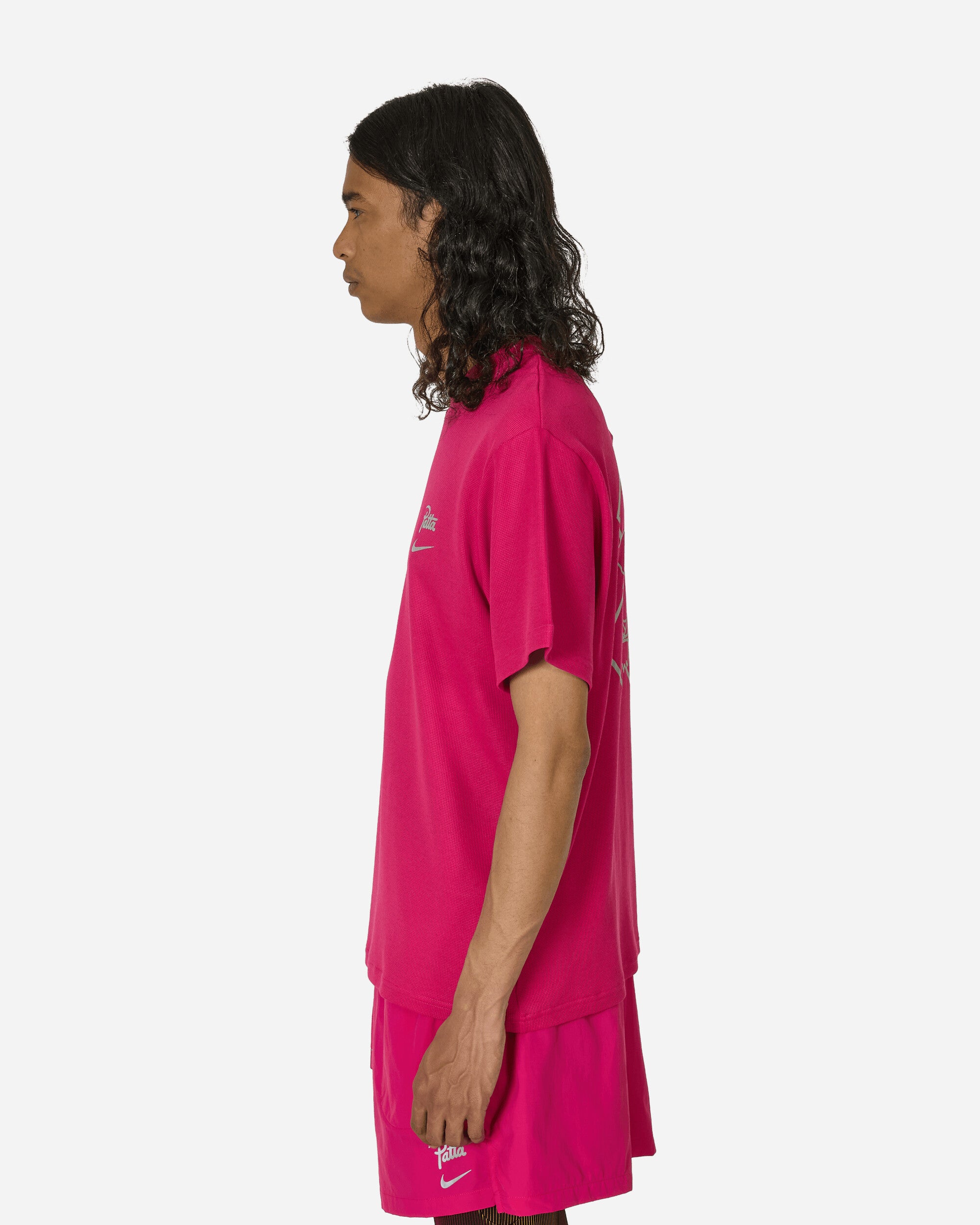 Patta Running Team T-Shirt Fireberry