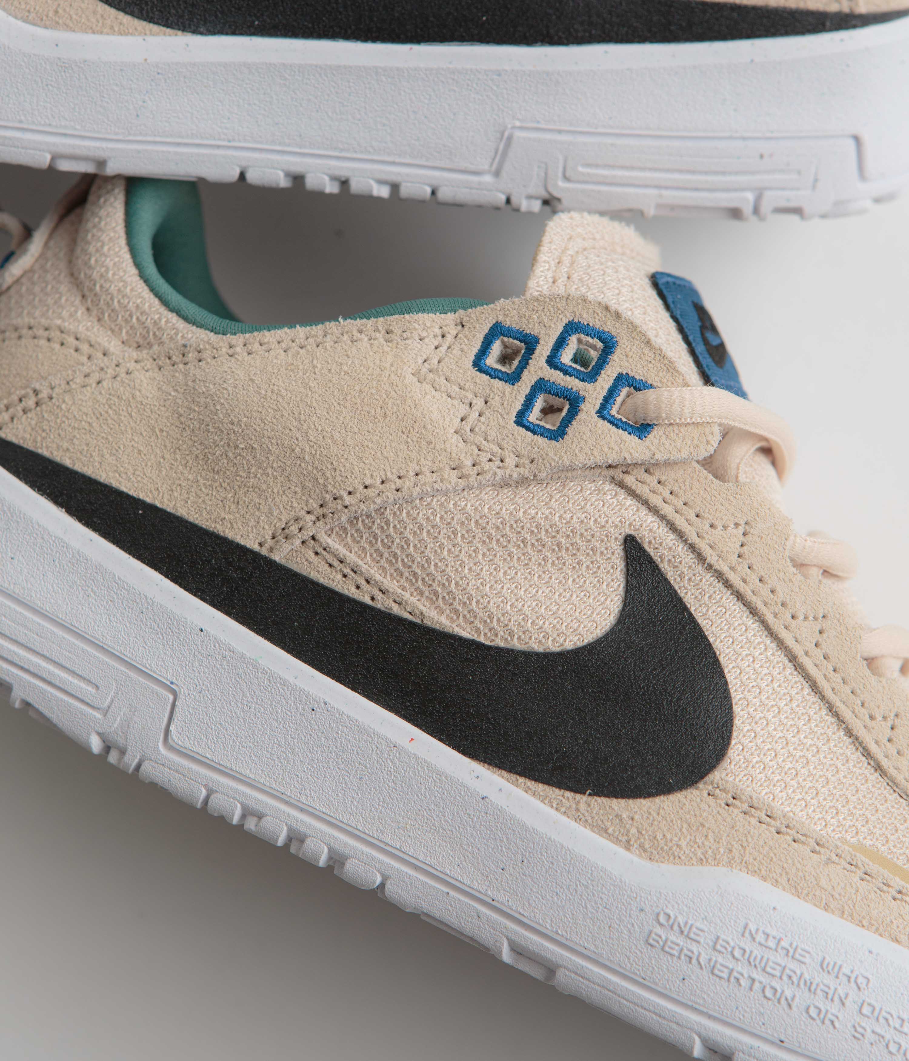 Nike SB Kids Day One Shoes - Sanddrift / Black - Court Blue - Bicoastal