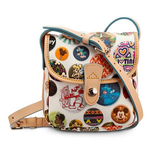 Disney Dooney and Bourke Bag - Disney Parks Buttons - Crossbody