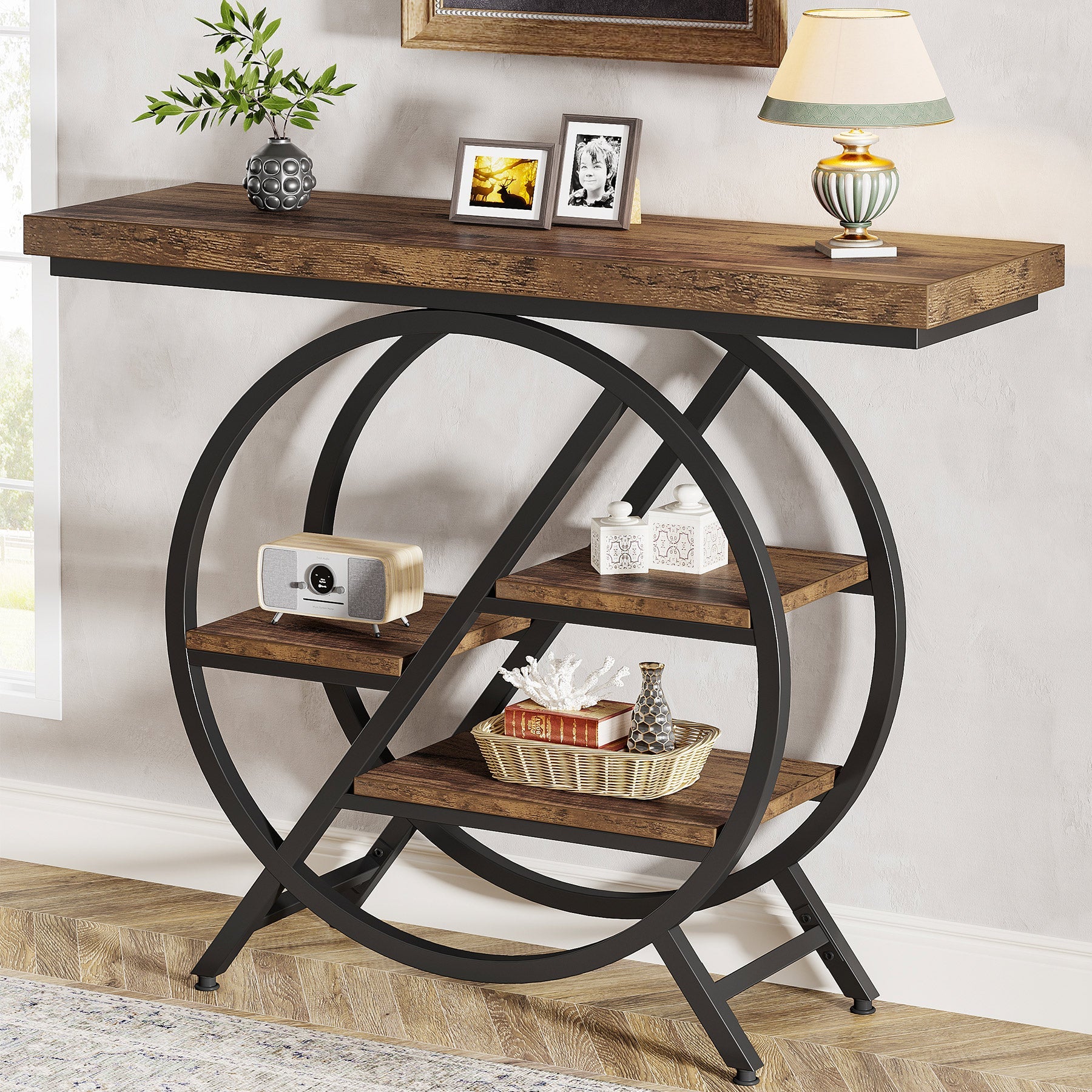 4-Tier Console Table, 39.4