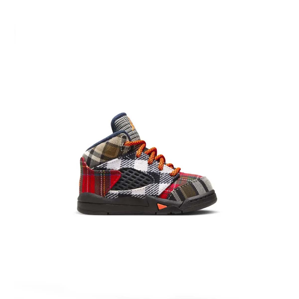 Toddler's Air Jordan 5 'Plaid'