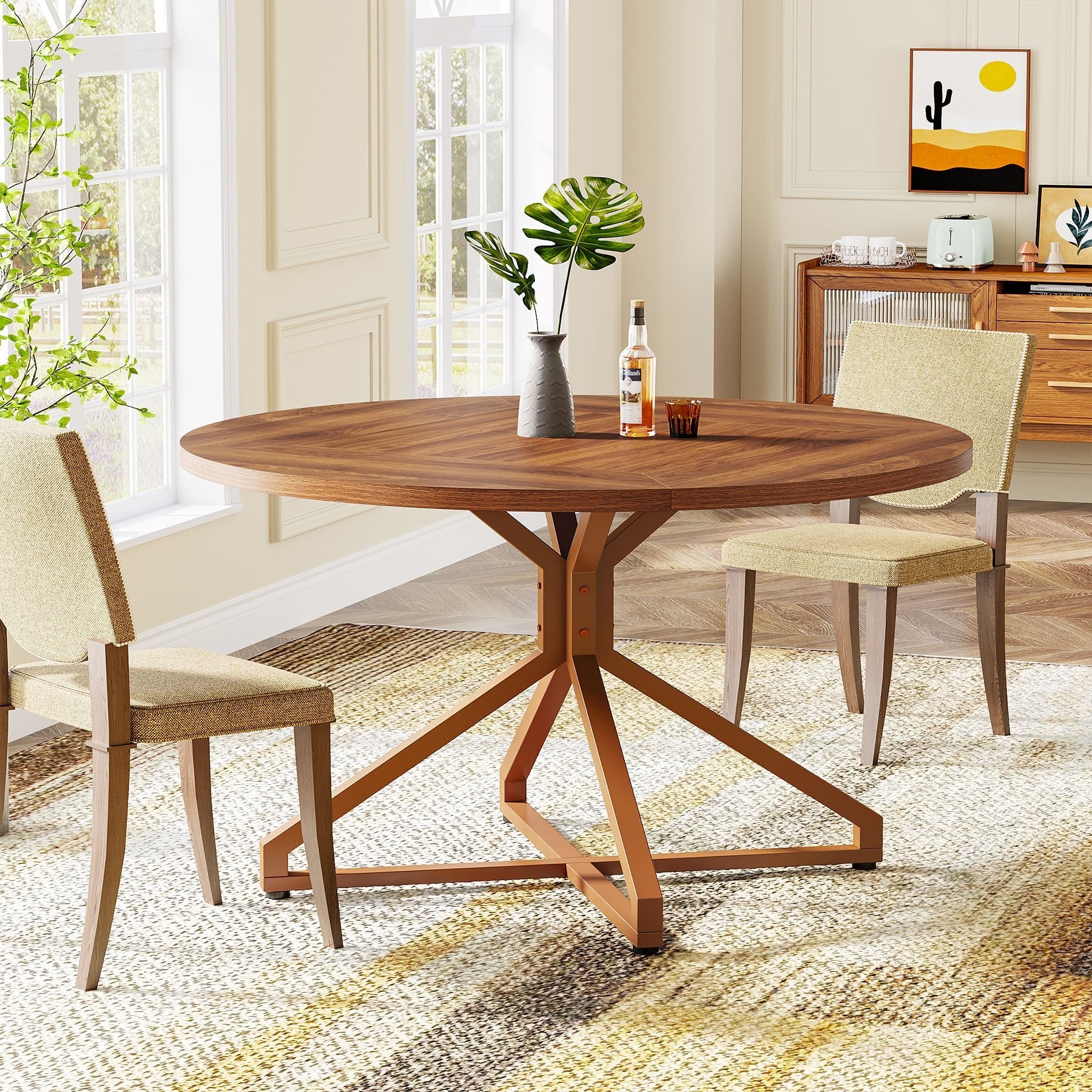 Round Dining Table, 47