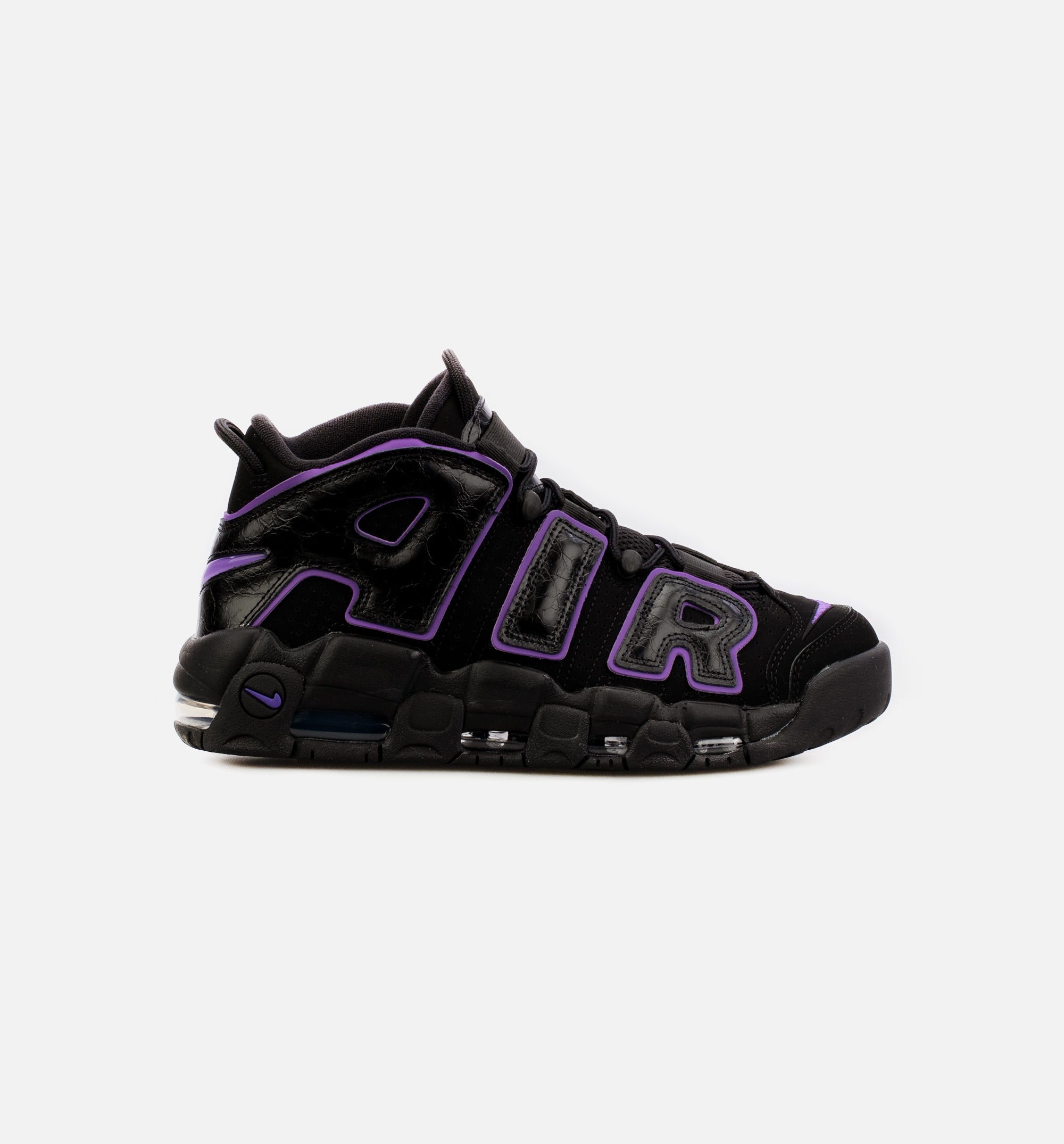 Air Uptempo Action Grape Mens Lifestyle Shoe - Black/Purple