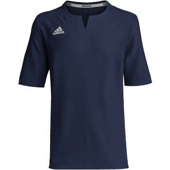 adidas Youth Icon Short Sleeve Baseball Cage Jacket