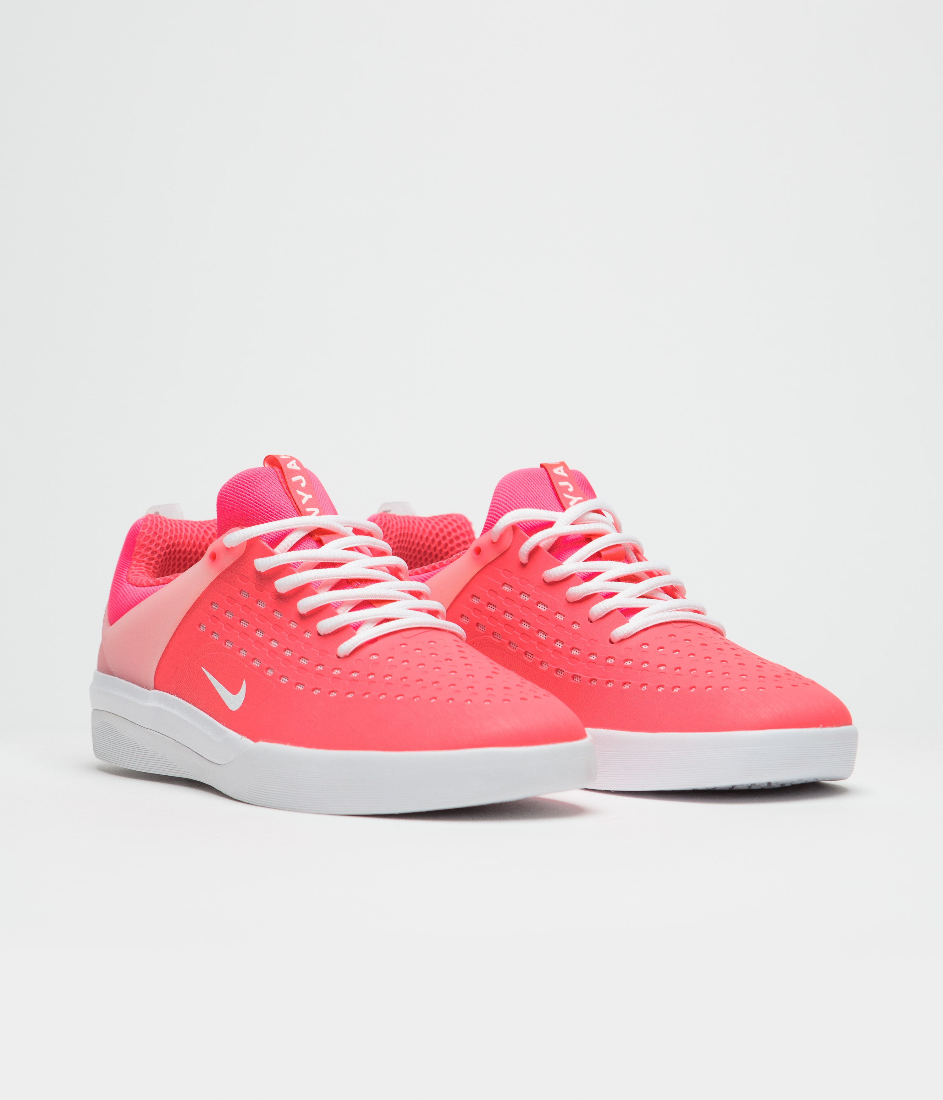 Nike SB Nyjah 3 Shoes - Hot Punch / White - Hot Punch - Hot Punch