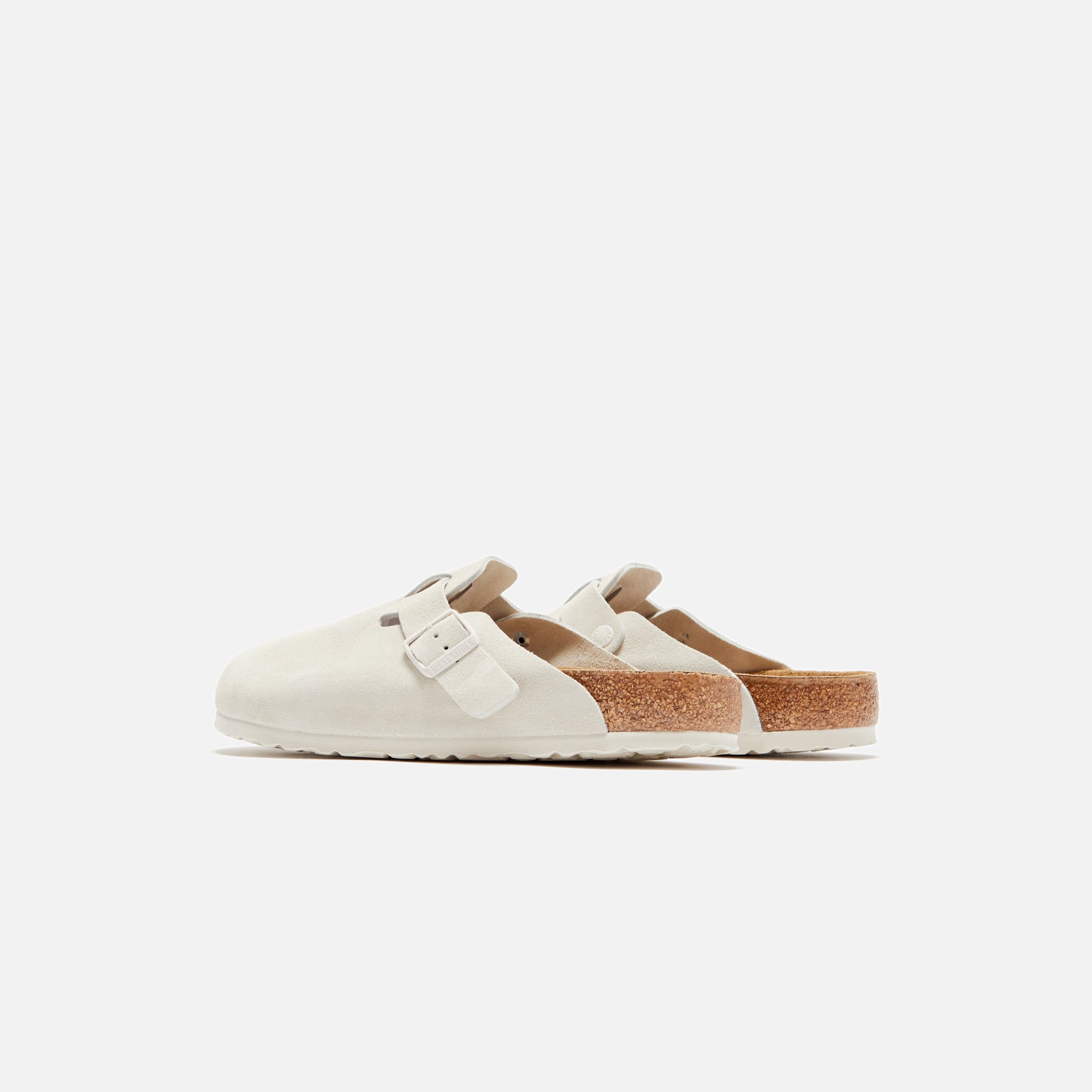 Birkenstock Boston Soft Footbed - Antique White