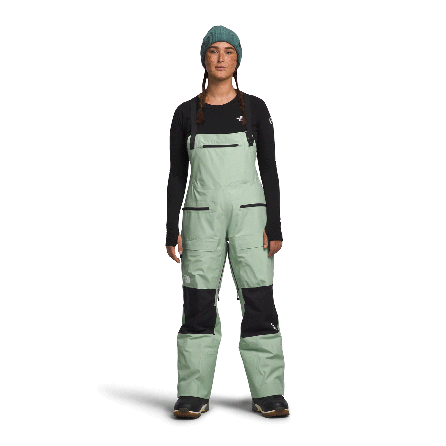 The North Face Women's Summit Series Verbier Gore-tex Bib 2024 Misty Sage