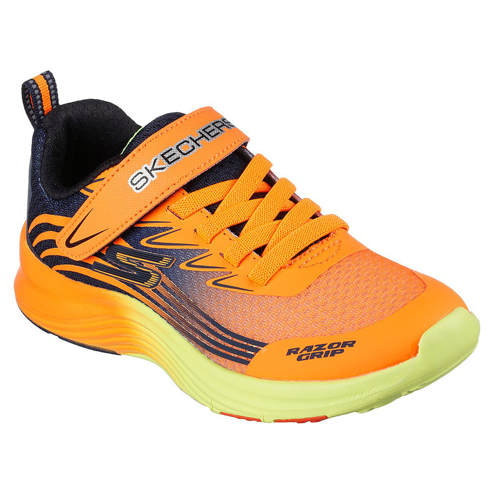 Skechers Boys Razor Grip Shoes - 405107L-ORNV