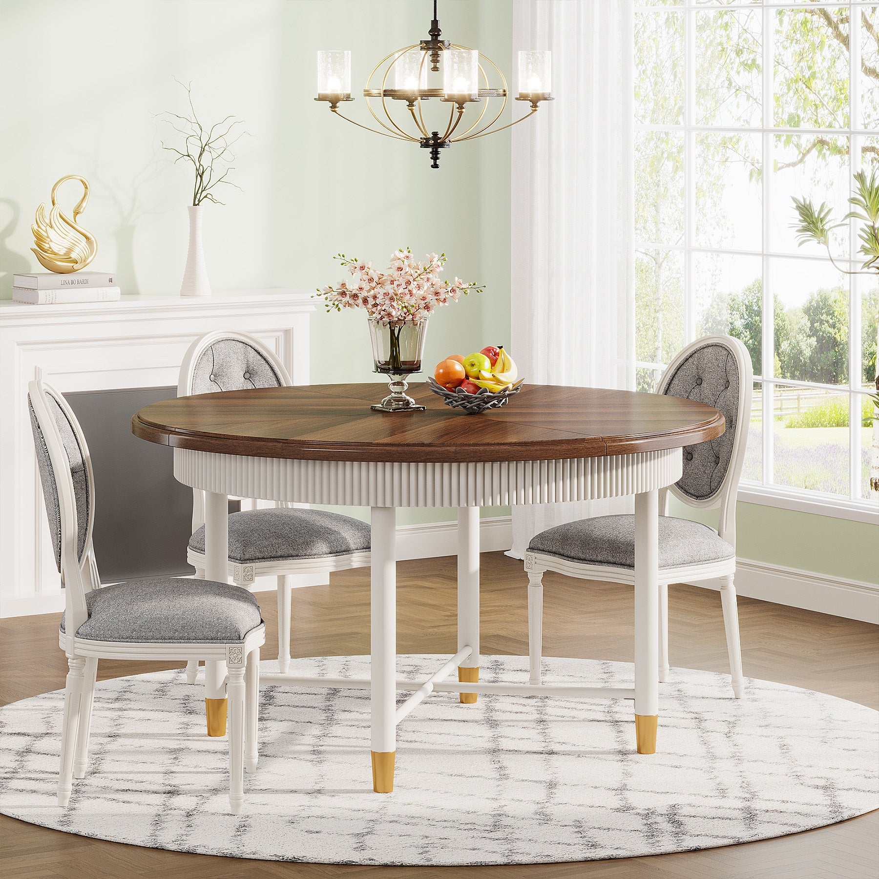 Round Dining Table, 47