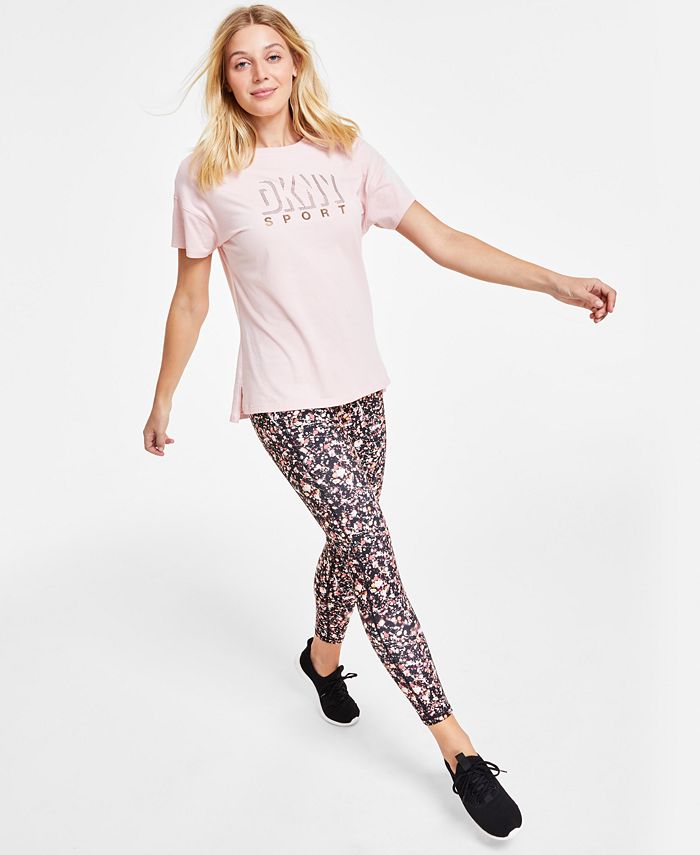 Printed High-Waist 7/8 Leggings