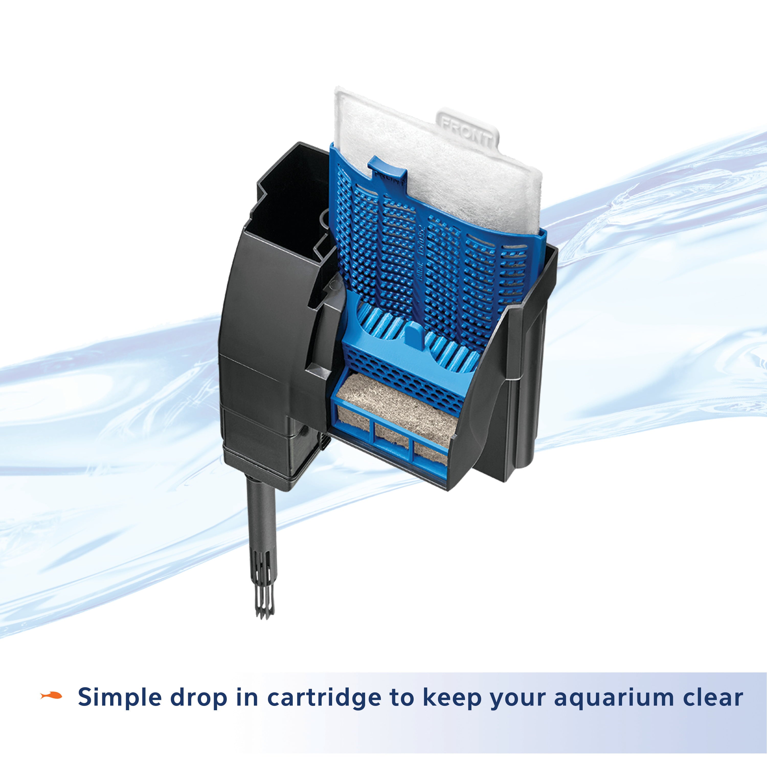 Aqueon Aquarium Starter Kit， 10 Gallon Glass Fish Tank， LED Lighting， Filter and Heater